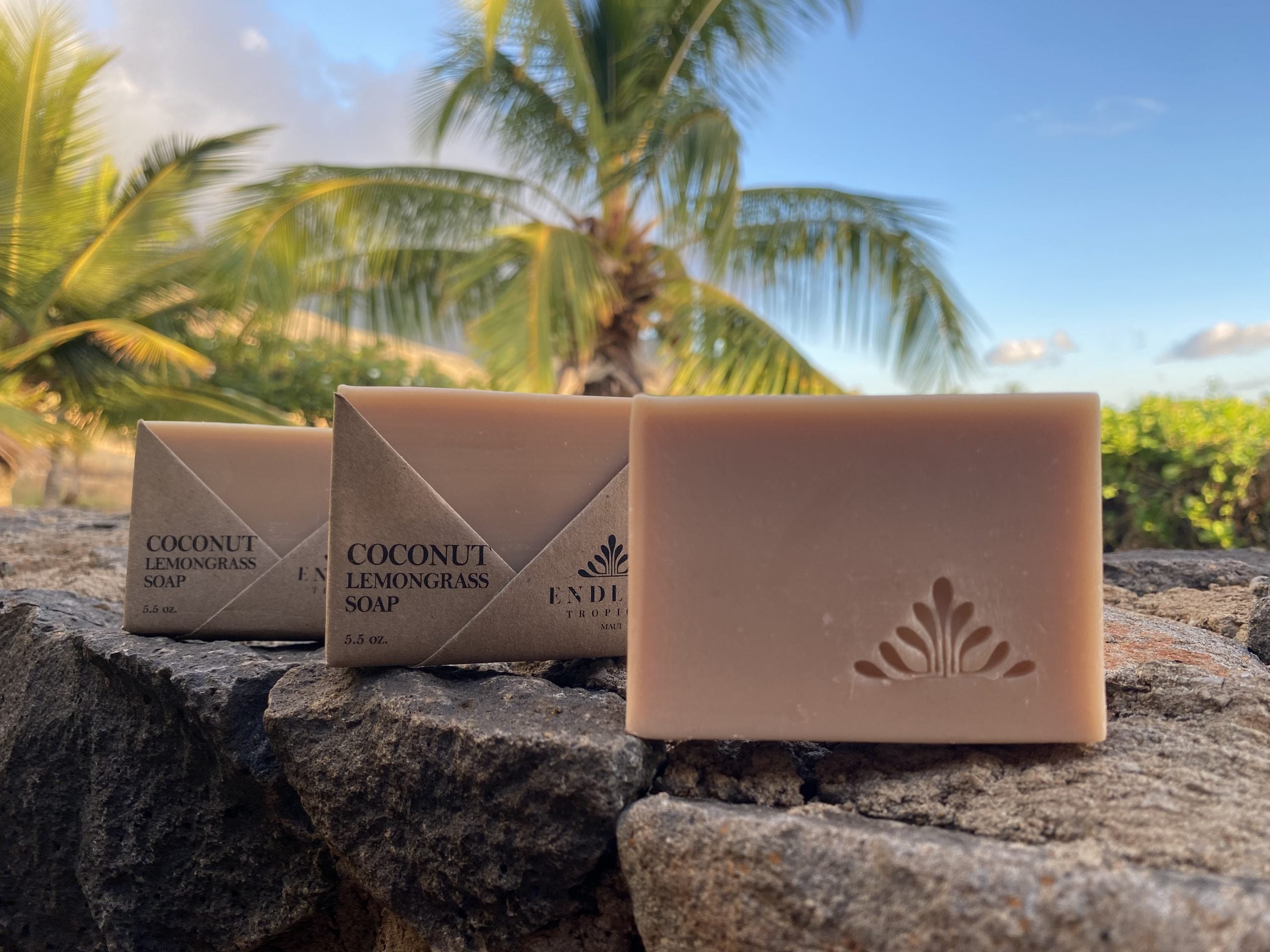Coconut Lemongrass Natural Bar Soap (142g) Coconut Lemongrass Natural Bar Soap (142g)